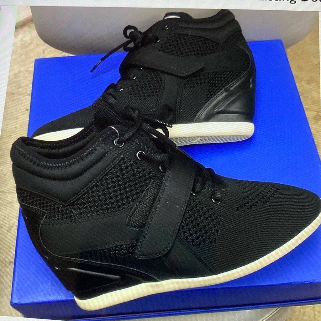 Ash Original Leather Mesh Combination Sneakers New Never Used